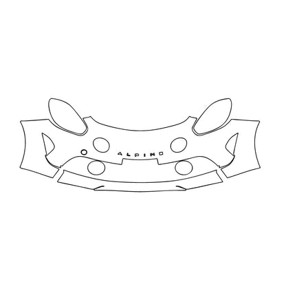 Passgenaue Lackschutzfolien PPF Alpine A 110 2025