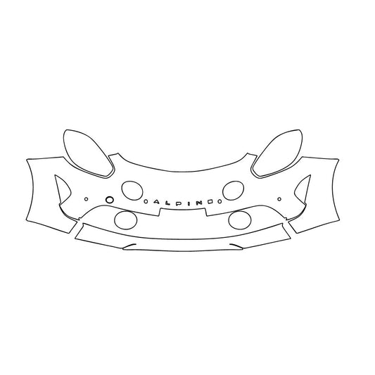 Passgenaue Lackschutzfolien PPF Alpine A 110 GT 2025