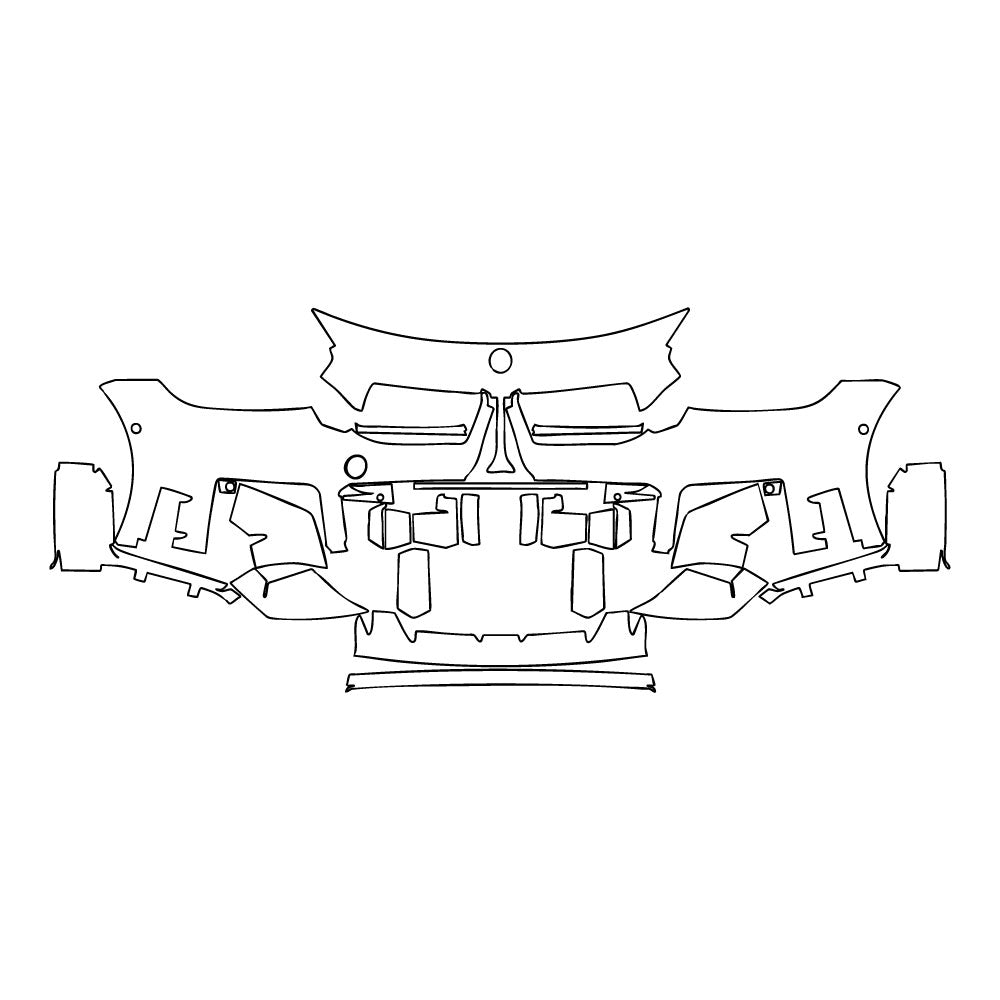 Passgenaue Lackschutzfolien PPF BMW 2 Series M2 2025