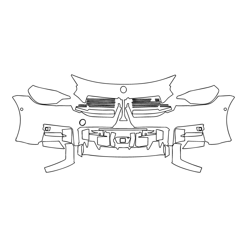 Passgenaue Lackschutzfolien PPF BMW 2 Series M2 2025