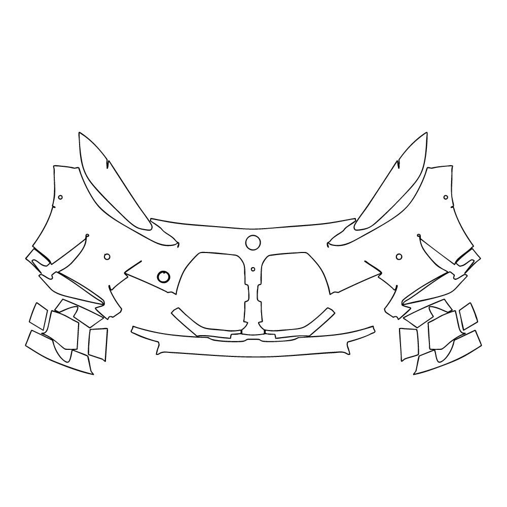 Passgenaue Lackschutzfolien PPF BMW 3 Series Sedan M3 2025