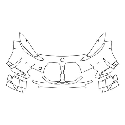 Passgenaue Lackschutzfolien PPF BMW 3 Series Sedan M3 2025