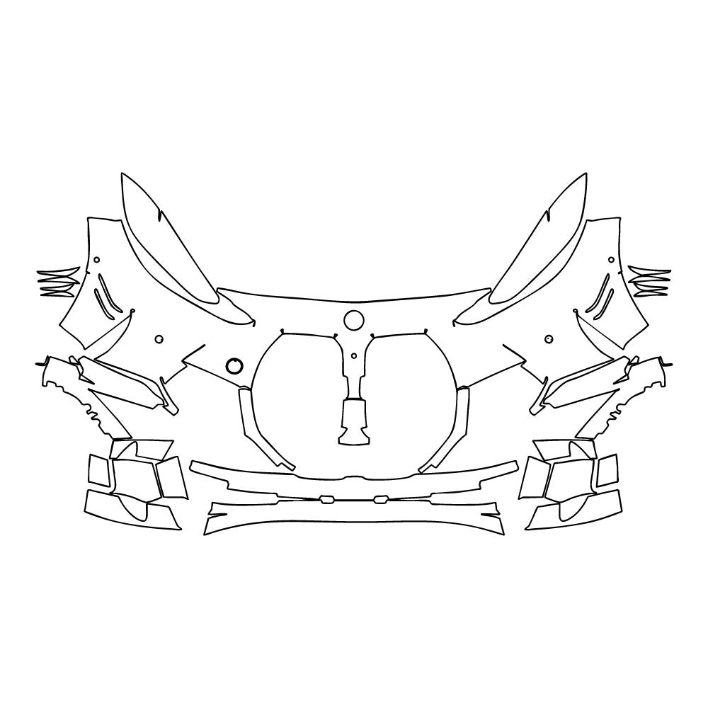 Passgenaue Lackschutzfolien PPF BMW 3 Series Sedan M3 2025