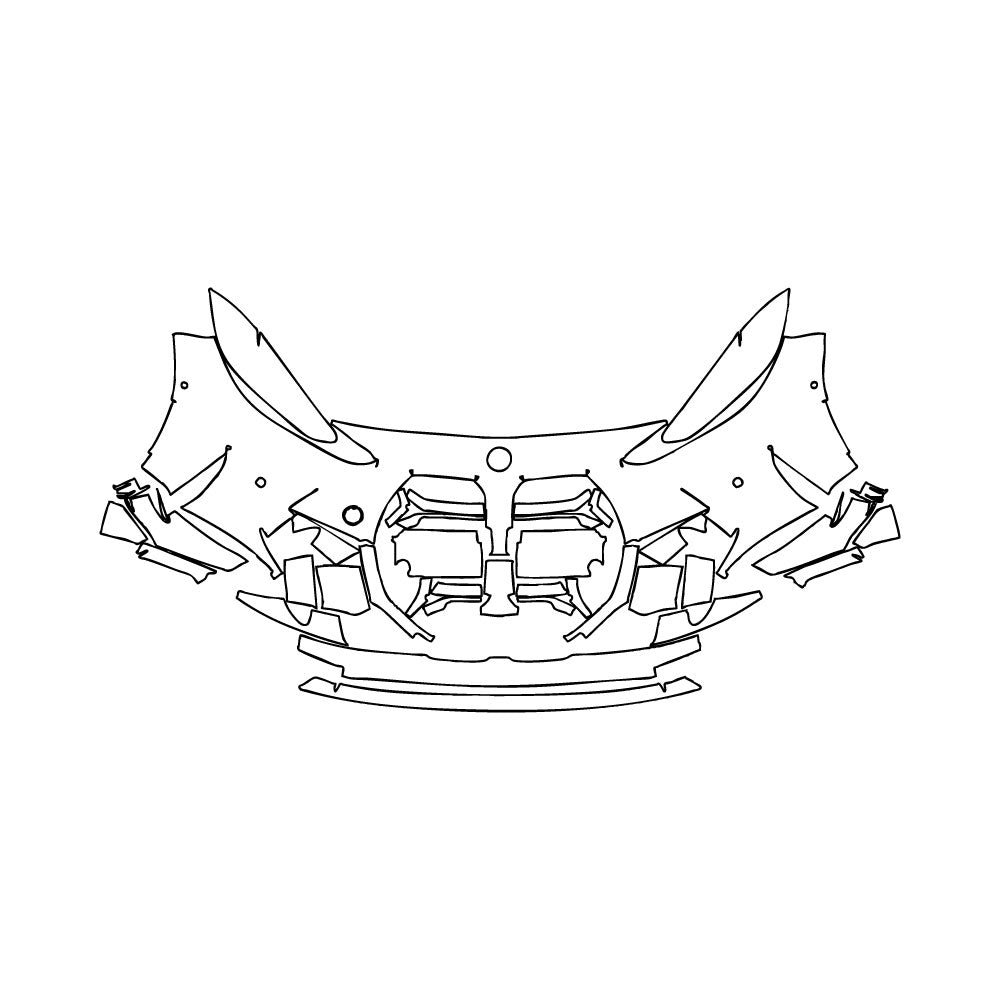 Passgenaue Lackschutzfolien PPF BMW 3 Series Sedan M3 CS 2025