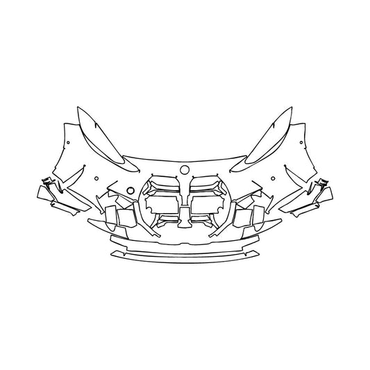 Passgenaue Lackschutzfolien PPF BMW 3 Series Sedan M3 CS 2025