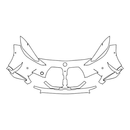 Passgenaue Lackschutzfolien PPF BMW 3 Series Touring Wagen M3 Competition 2025