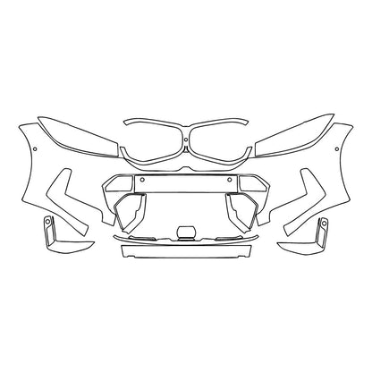 Passgenaue Lackschutzfolien PPF BMW 3 Series Touring Wagen M340i 2025