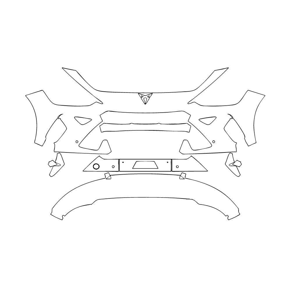 Passgenaue Lackschutzfolien PPF Cupra Formentor 2025