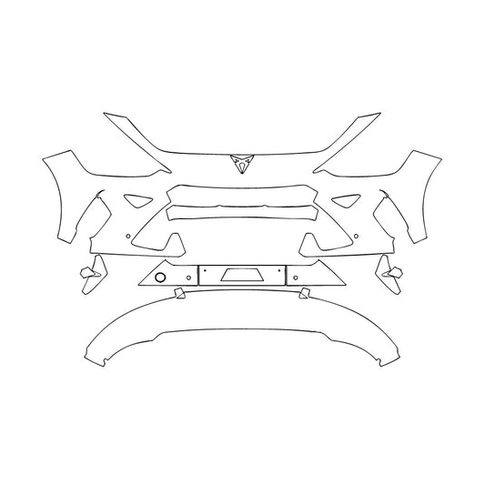 Passgenaue Lackschutzfolien PPF Cupra Formentor 2025