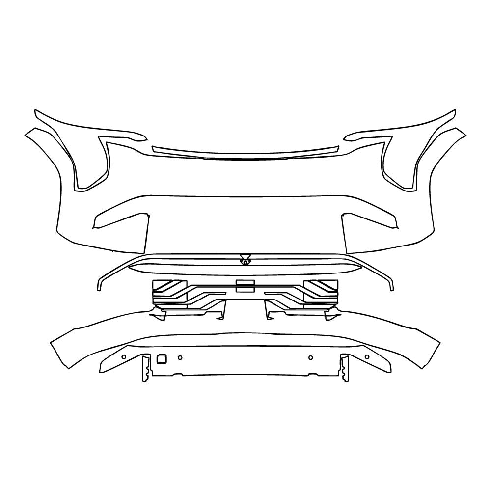 Passgenaue Lackschutzfolien PPF KIA EV3 GT-Line 2025