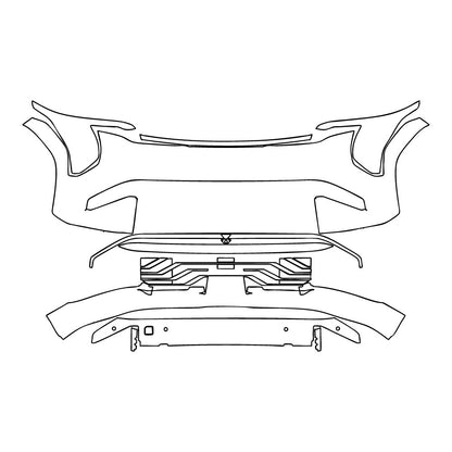 Passgenaue Lackschutzfolien PPF KIA EV3 GT-Line 2025