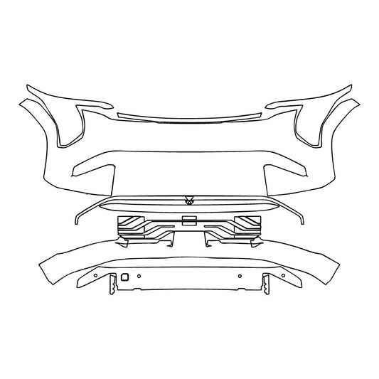 Passgenaue Lackschutzfolien PPF KIA EV3 GT-Line 2025