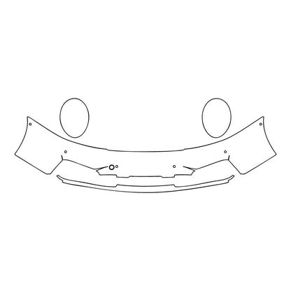 Passgenaue Lackschutzfolien PPF Porsche 911 Carrera Coupe 2025