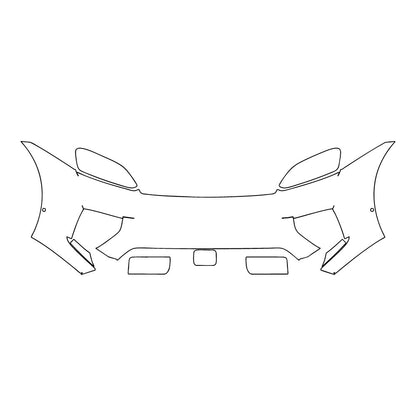 Passgenaue Lackschutzfolien PPF Porsche Macan Electric Base 2025