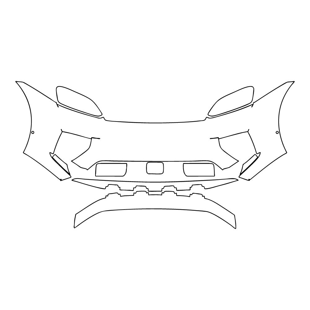 Passgenaue Lackschutzfolien PPF Porsche Macan Electric Base 2025