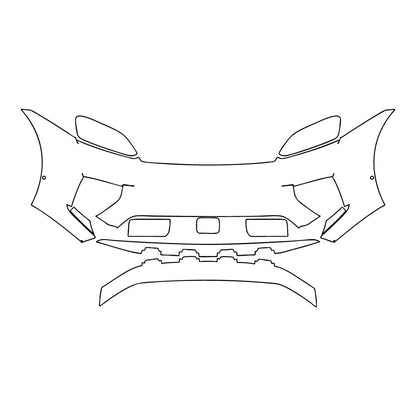 Passgenaue Lackschutzfolien PPF Porsche Macan Electric Base 2025