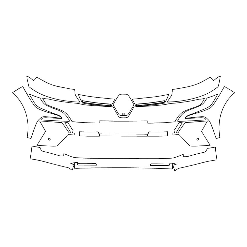 Passgenaue Lackschutzfolien PPF Renault Megane E-Tech 2025