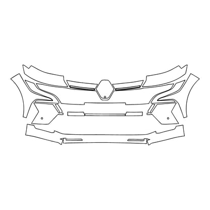 Passgenaue Lackschutzfolien PPF Renault Megane E-Tech 2025