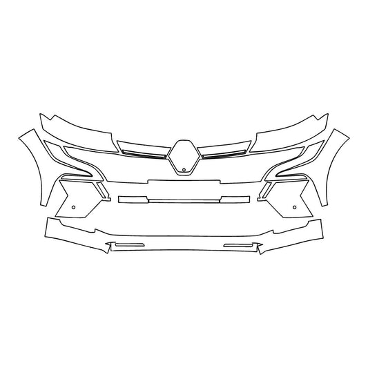 Passgenaue Lackschutzfolien PPF Renault Megane E-Tech 2025
