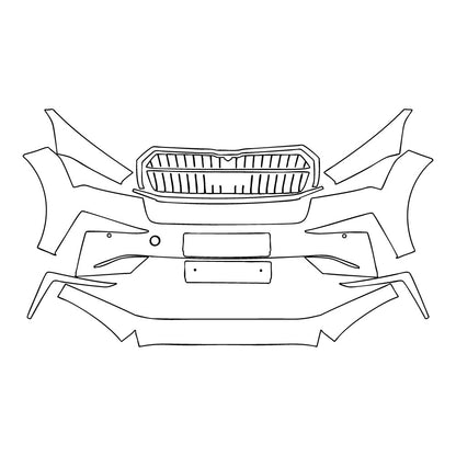 Passgenaue Lackschutzfolien PPF Skoda Enyaq iV (EU) Luxury 2025