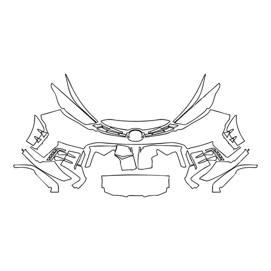 Passgenaue Lackschutzfolien PPF Toyota GR Yaris 2025