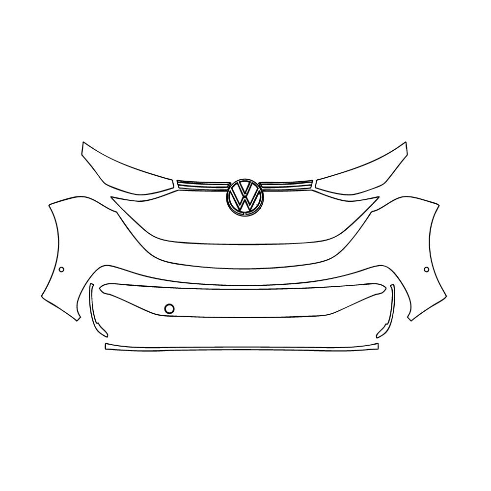 Passgenaue Lackschutzfolien PPF Volkswagen ID.BUZZ Standard 2025