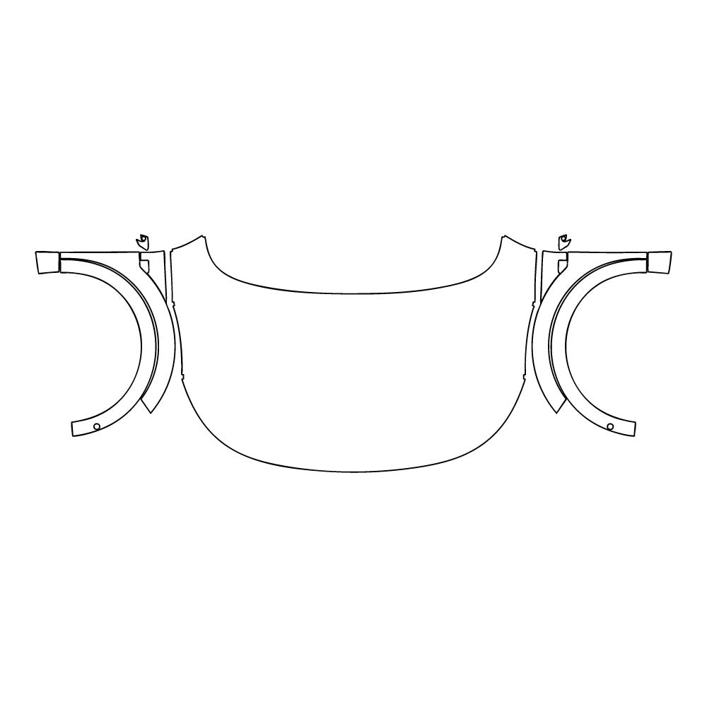 Passgenaue Lackschutzfolien PPF Zeekr 7X 2025