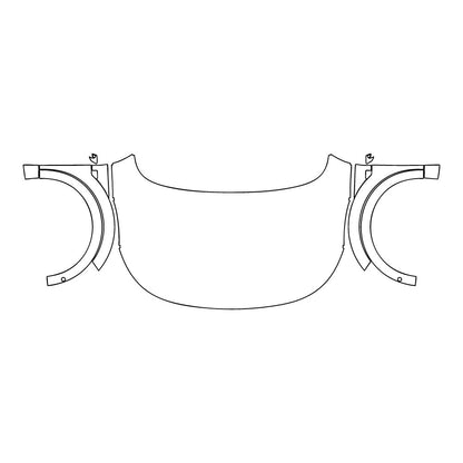 Passgenaue Lackschutzfolien PPF Zeekr 7X 2025