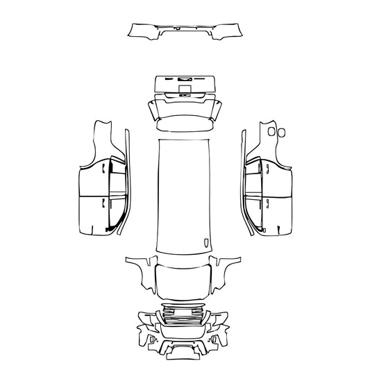 Pre-Cut PPF GMC Yukon  AT4 2023 - PPF-Kits