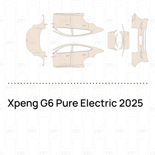 Pre-Cut PPF Xpeng G6 Pure Electric 2025