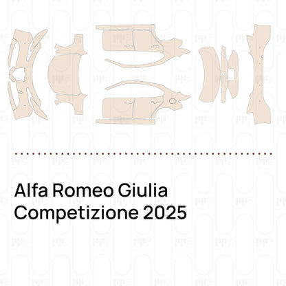Pre-Cut PPF Alfa Romeo Giulia Competizione 2025