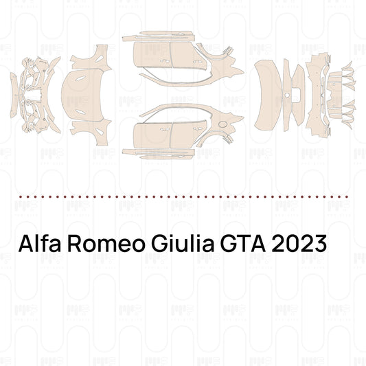 Pre-Cut PPF Alfa Romeo Giulia GTA 2023