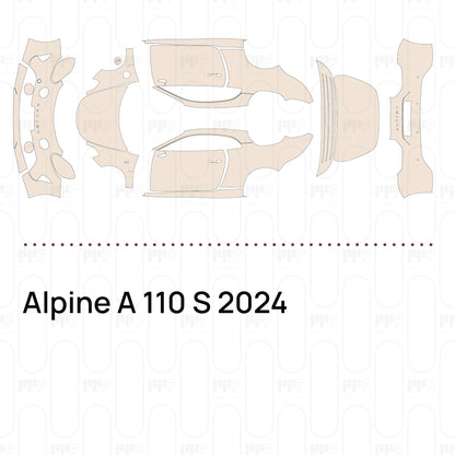 Pre-Cut PPF Alpine A 110 S 2024