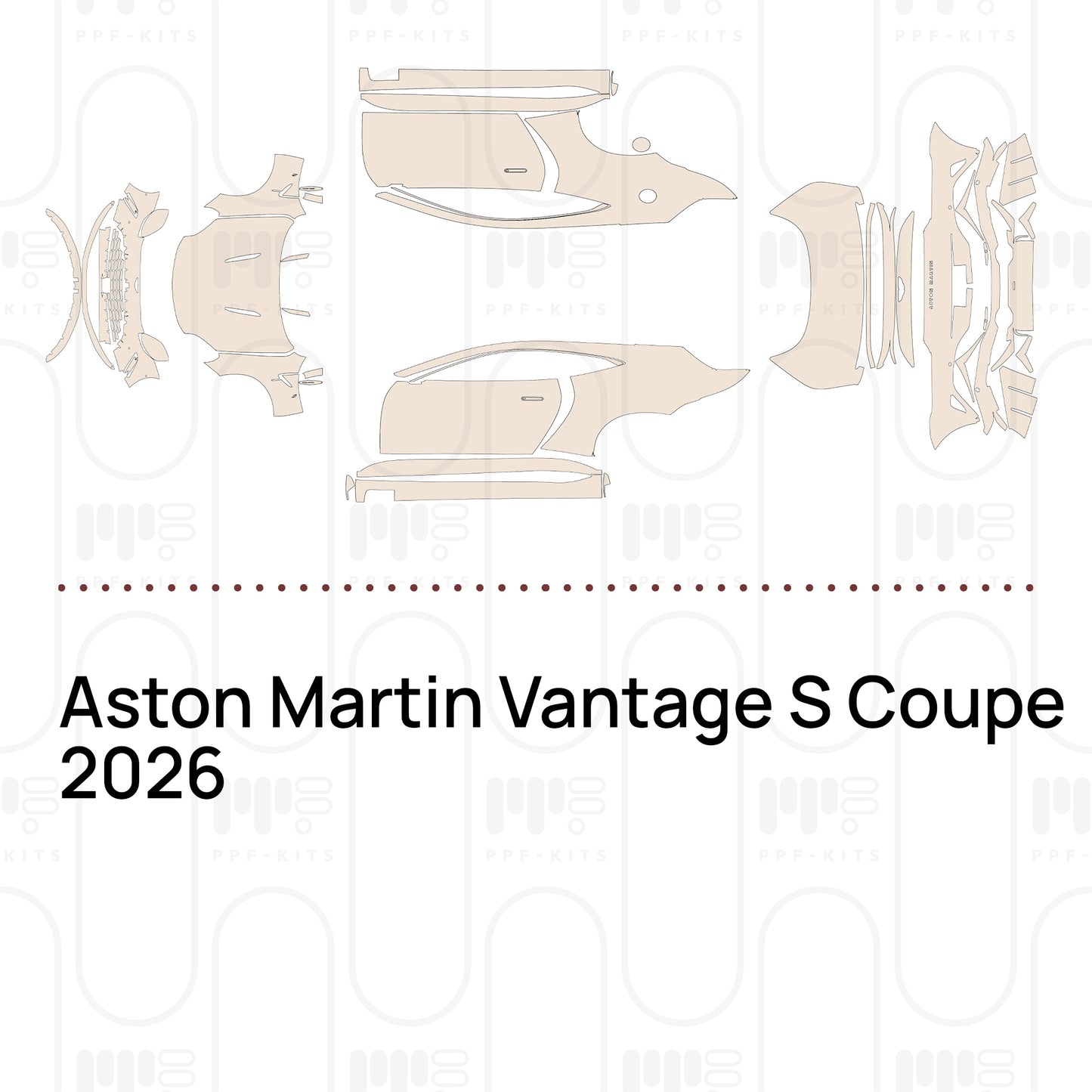 Pre-Cut PPF Aston Martin Vantage S Coupe 2026