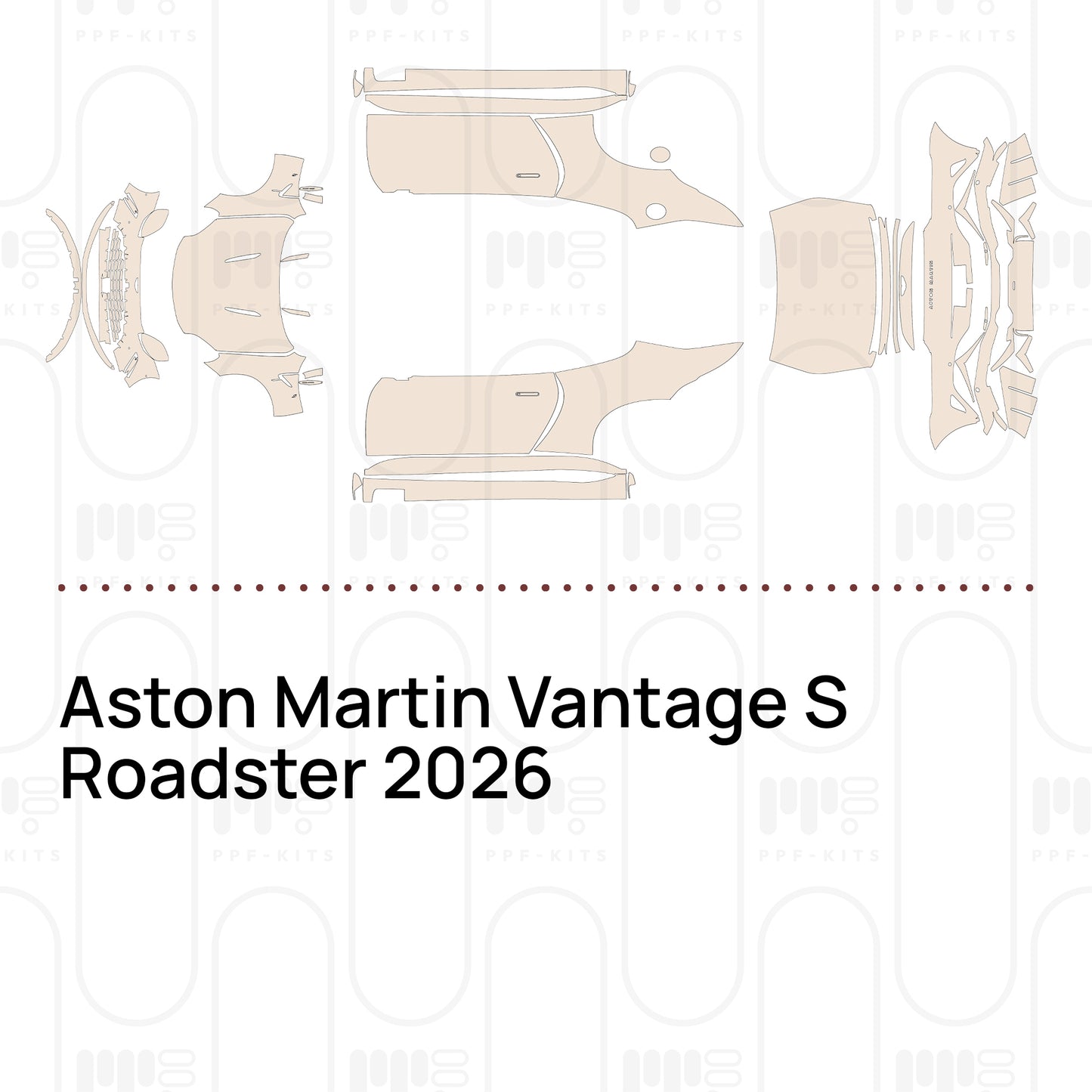 Pre-Cut PPF Aston Martin Vantage S Roadster 2026