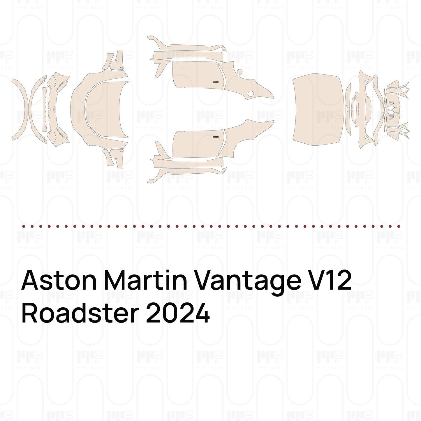 Pre-Cut PPF Aston Martin Vantage V12 Roadster 2024