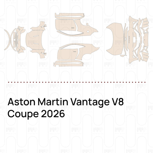 Pre-Cut PPF Aston Martin Vantage V8 Coupe 2026