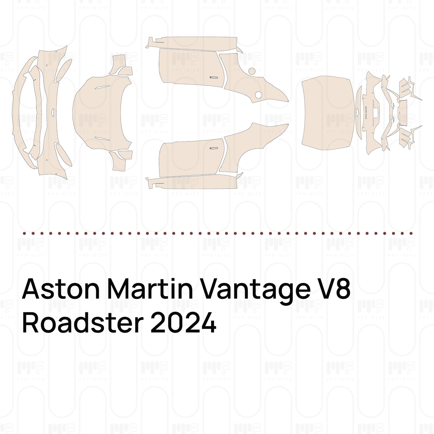 Pre-Cut PPF Aston Martin Vantage V8 Roadster 2024