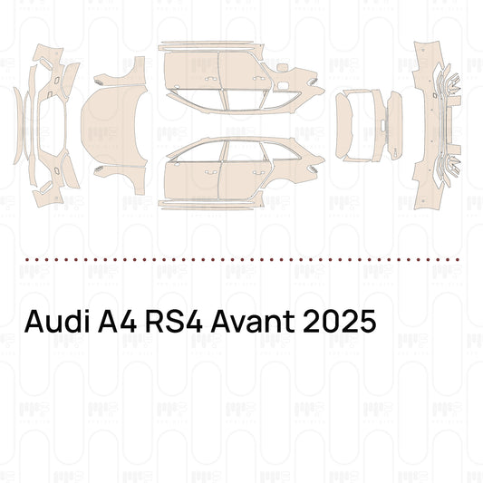 Pre-Cut PPF Audi A4 RS4 Avant 2025