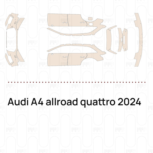 Pre-Cut PPF Audi A4 allroad quattro 2024