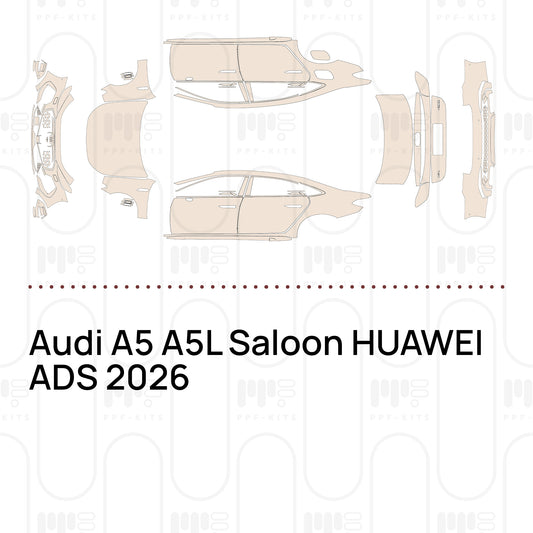 Vorgeschnittene PPF-Lackschutzfolie Audi A5 A5L Saloon HUAWEI ADS 2026