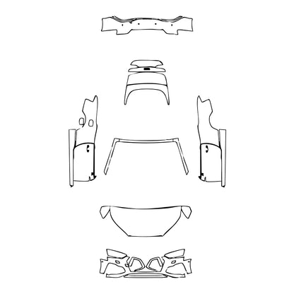 Pre-Cut PPF Audi A5 A5 Cabriolet S-line 2025 - PPF-Kits