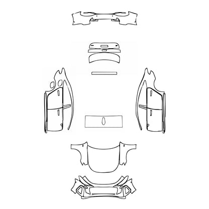Passgenaue Lackschutzfolien PPF Audi A5 A5 Saloon S-Line 2025