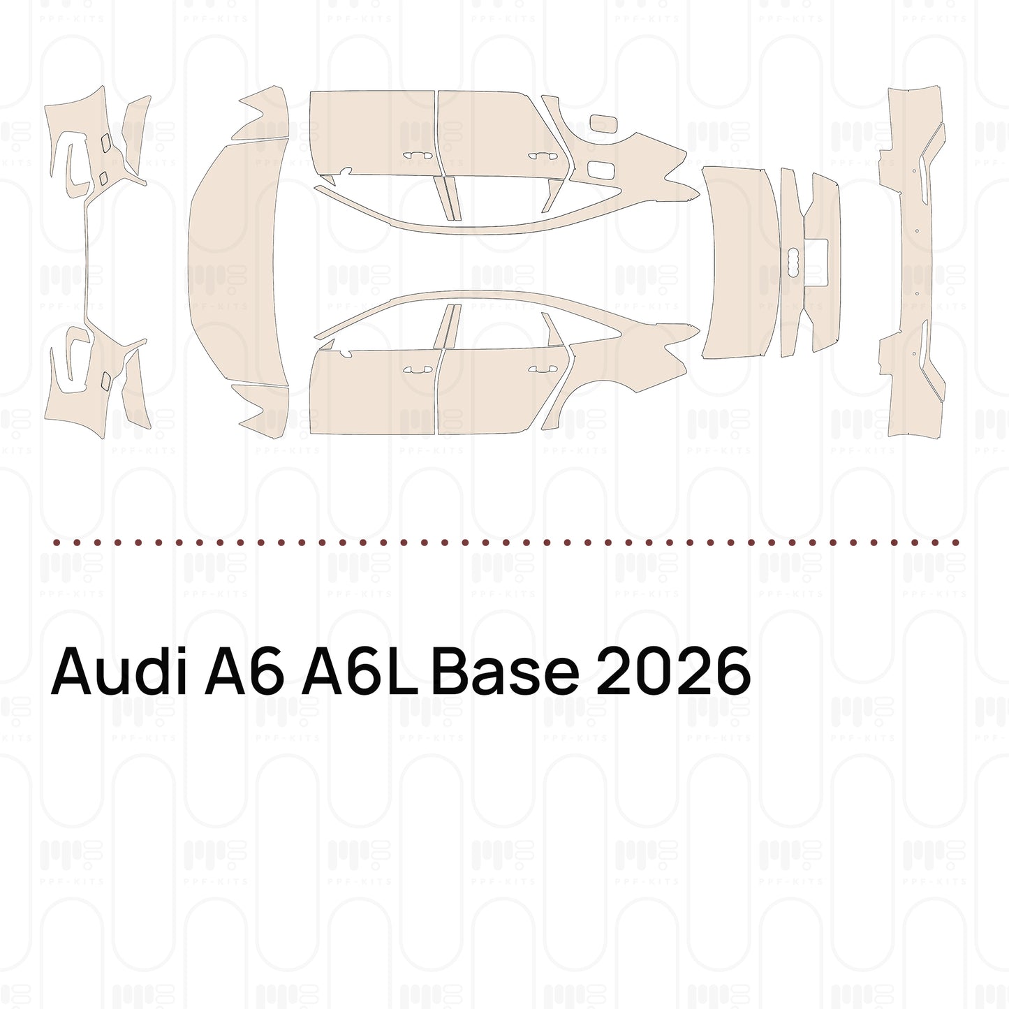 Pre-Cut PPF Audi A6 A6L Base 2026