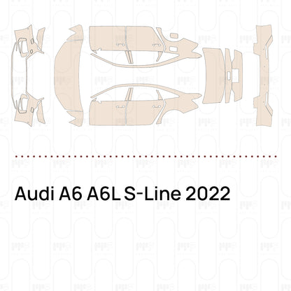 Pre-Cut PPF Audi A6 A6L S-Line 2022