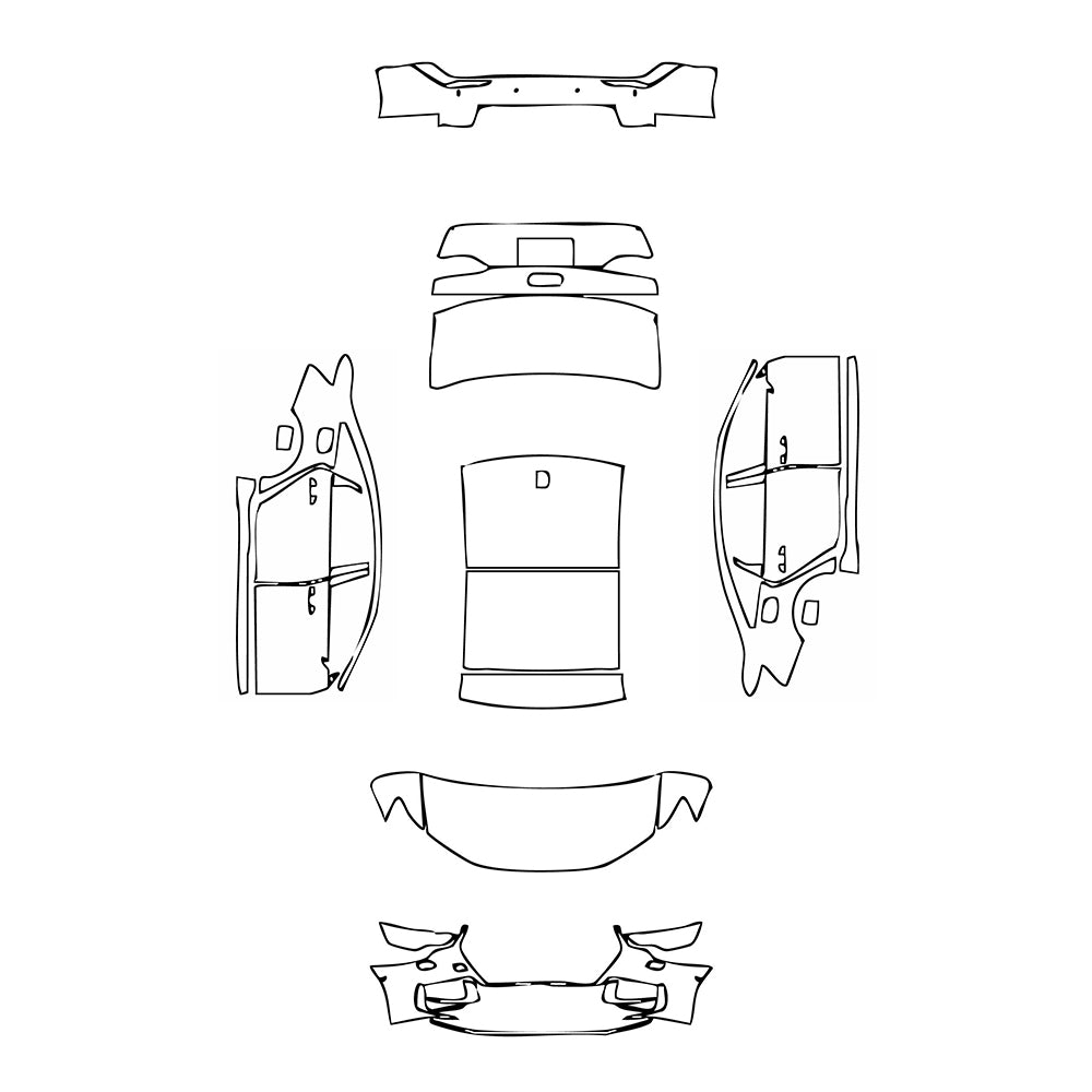Pre-Cut PPF Audi A6 A6L TFSI e S-Line 2020 - PPF-Kits