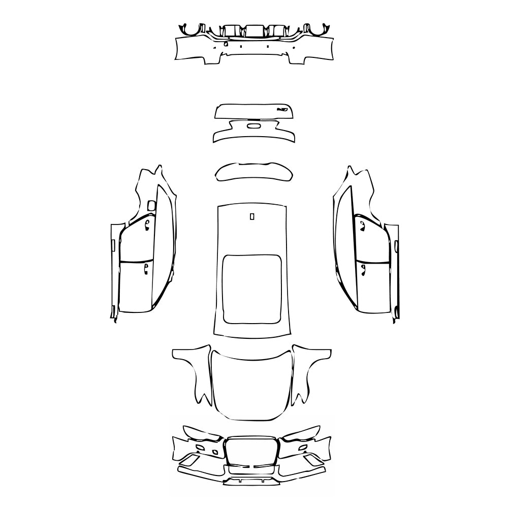 Pre-Cut PPF Audi A6 RS6 Avant 2014 - PPF-Kits