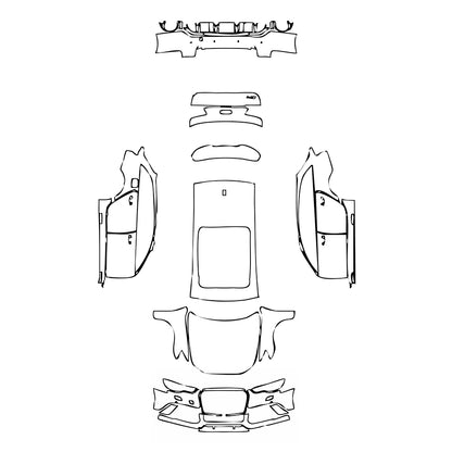 Pre-Cut PPF Audi A6 RS6 Avant 2018 - PPF-Kits