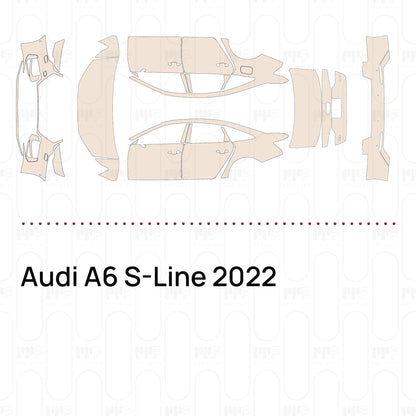 Pre-Cut PPF Audi A6 S-Line 2022