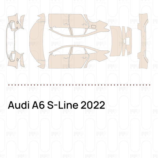 Pre-Cut PPF Audi A6 S-Line 2022